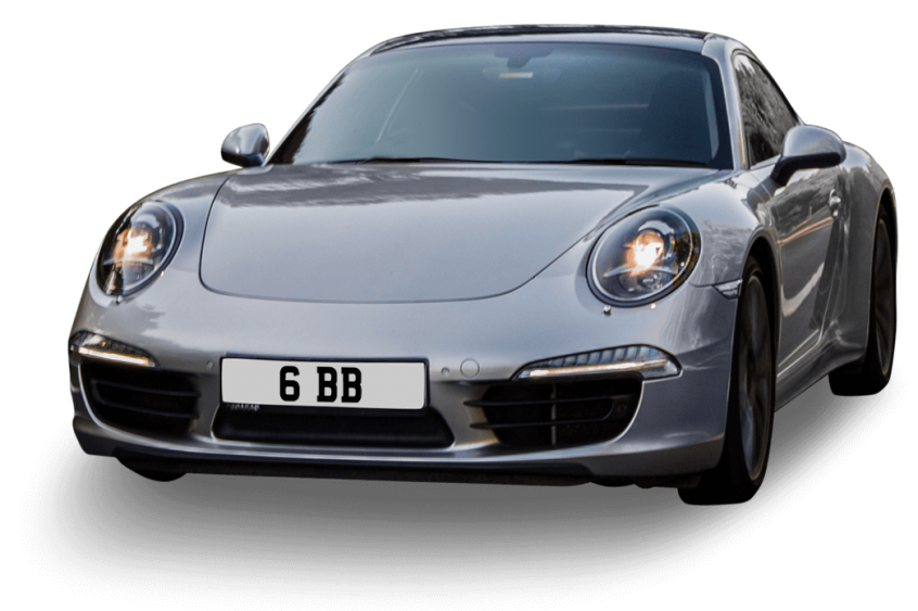 Motoreg Grey Car Private Number Plates Wanted 6 BB Reg Plate